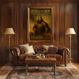 Attila The Hun Conqueror Of Nations Poster