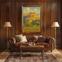 Acropolis of Athens Poster