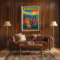 Asheville, North Carolina Poster