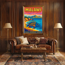 Vibrant Malawi Poster