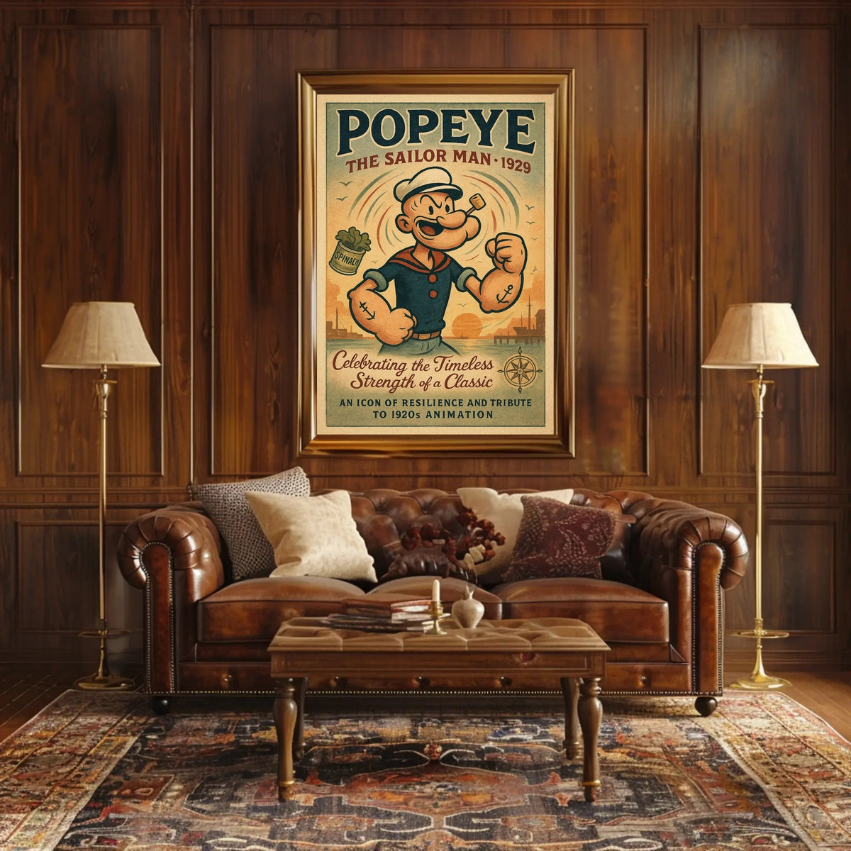 Popeye 1929 Art Poster POP-24