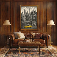 Iconic New York City Landmarks Poster