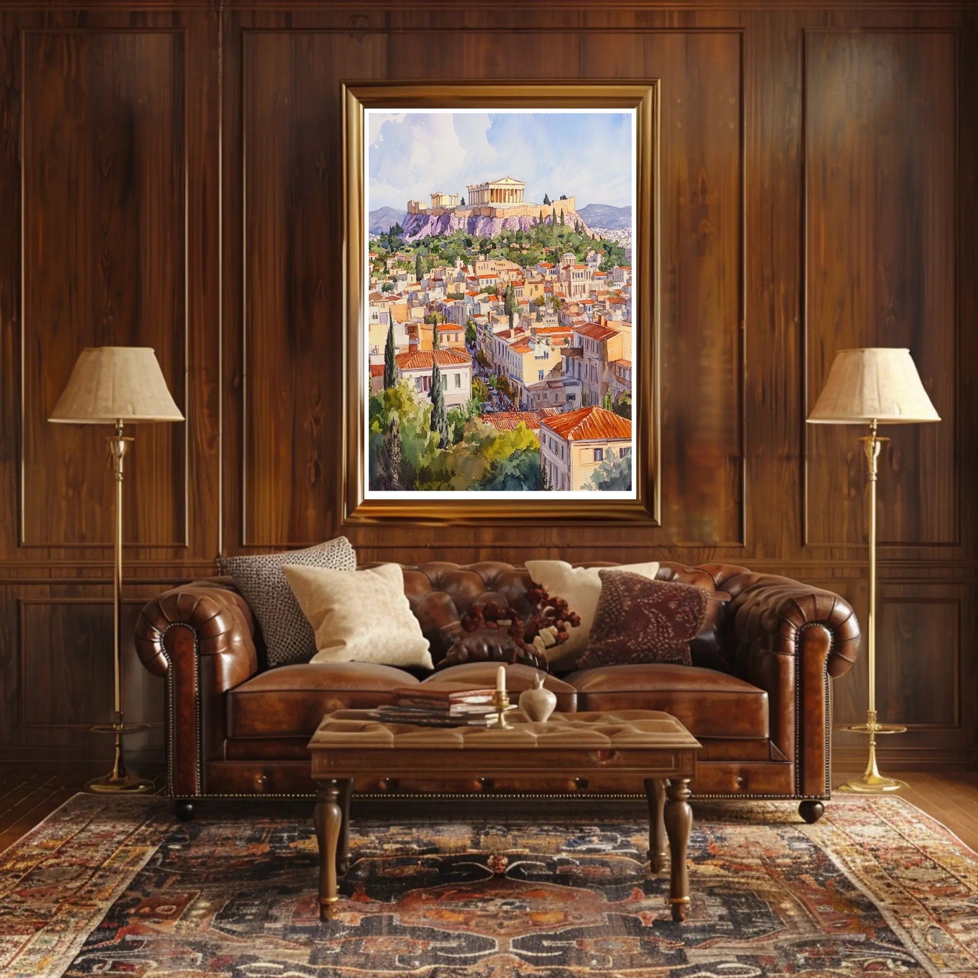 Athenian Horizon Poster PosterGoat