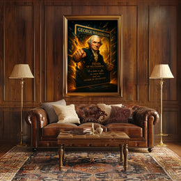 George Washington Father Of His Poster