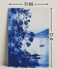 Serene Coastal Escape Poster