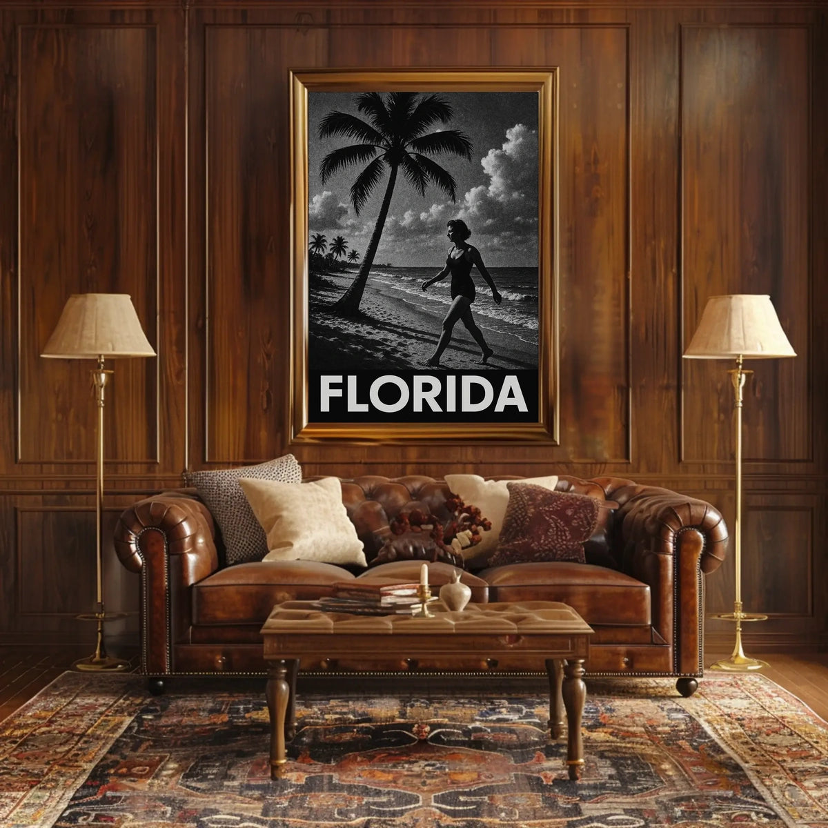 Florida Beach Vibes Poster