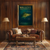 The Elusive Walleye Poster