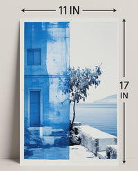 Serene Coastal Reflection Poster