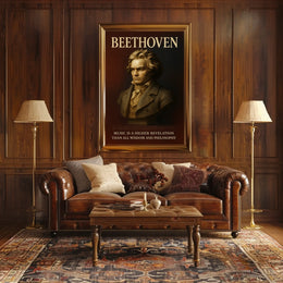 Beethoven MusicS Higher Revelation Poster