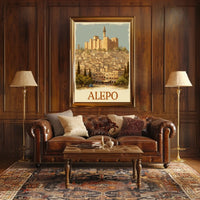 Aleppo A Historical Cityscape Poster