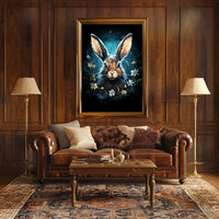 Enchanted Forest Rabbit Poster