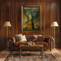 Statue Of Liberty Icon Of Freedom Poster