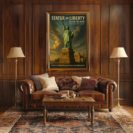 Statue Of Liberty Icon Of Freedom Poster
