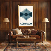 Colorado Mountain Reflection Poster