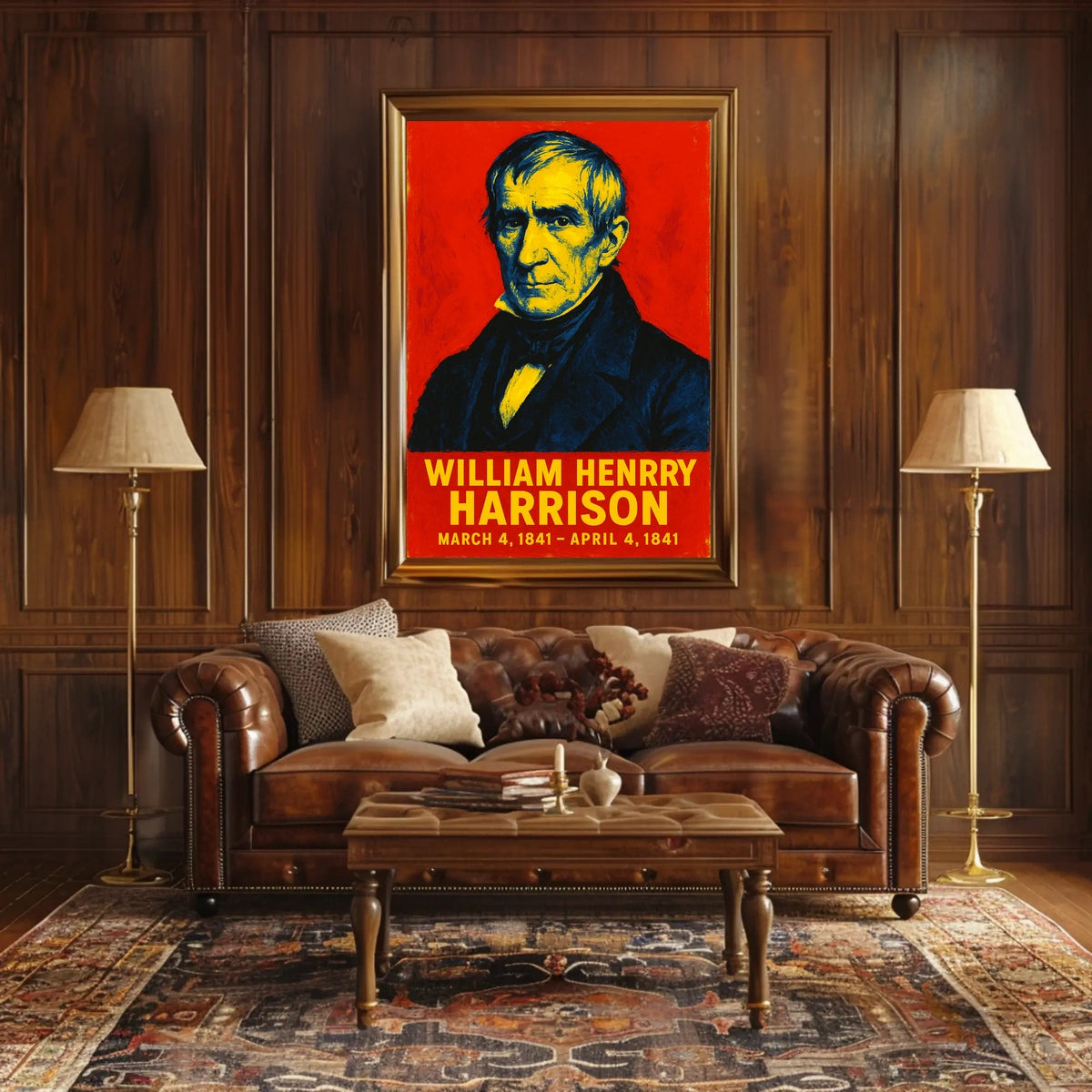 William Henry Harrison Poster