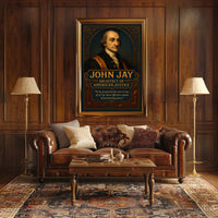 John Jay Architect Of American Justice Poster