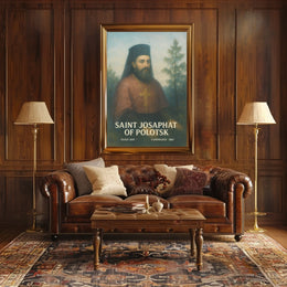Saint Josaphat Of Polotsk Poster
