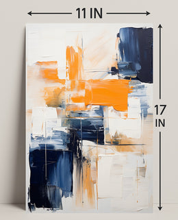 Abstract Color Harmony Abstract Poster