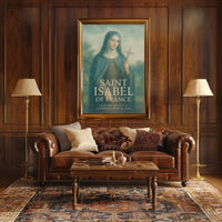 Saint Isabel of France Poster