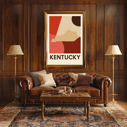 Kentucky A Modern Tribute Poster
