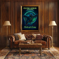 Flying Lemur Masters of the Canopy Poster