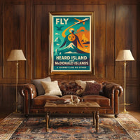 Explore Heard Island and McDonald Islands Poster