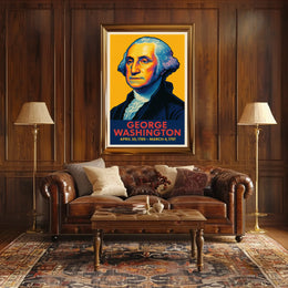 George Washington 1St President Poster