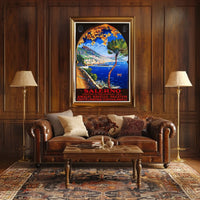Salerno Gateway To The Amalfi Coast Poster
