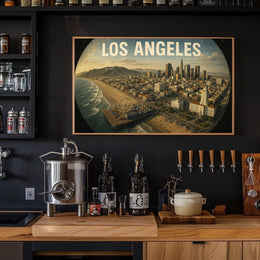 Los Angeles Skyline Poster