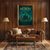 Fantasy Detroit Poster