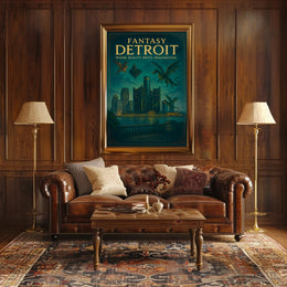 Fantasy Detroit Poster