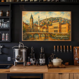 Sarajevo Bosnia and Herzegovina Poster