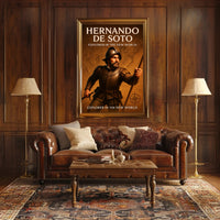 Hernando de Soto Explorer of the New World Poster PosterGoat