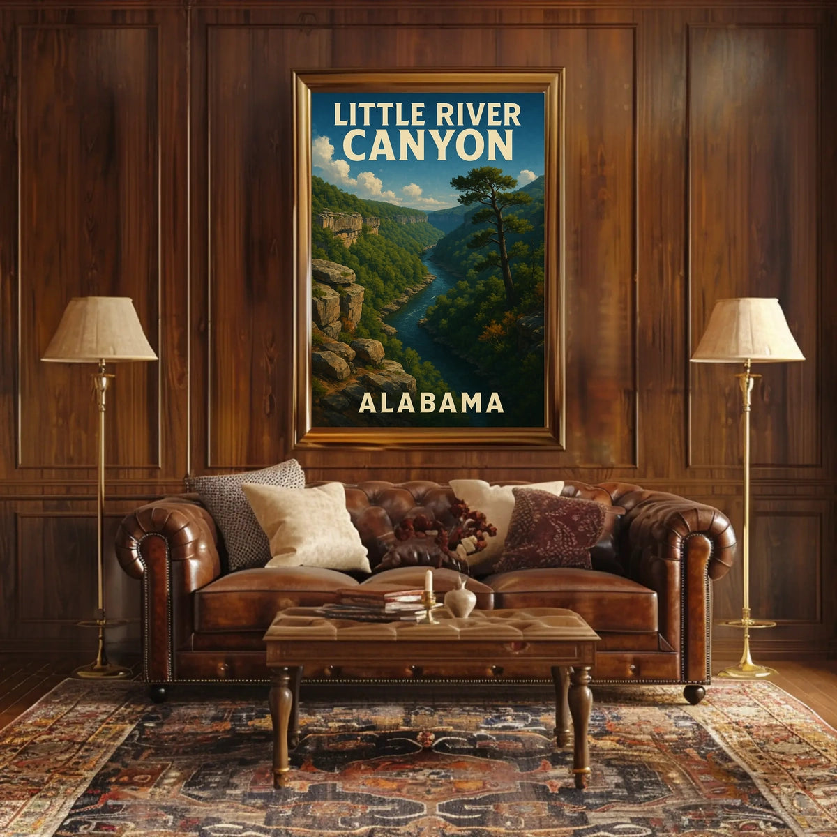 Little River Canyon, Alabama Poster