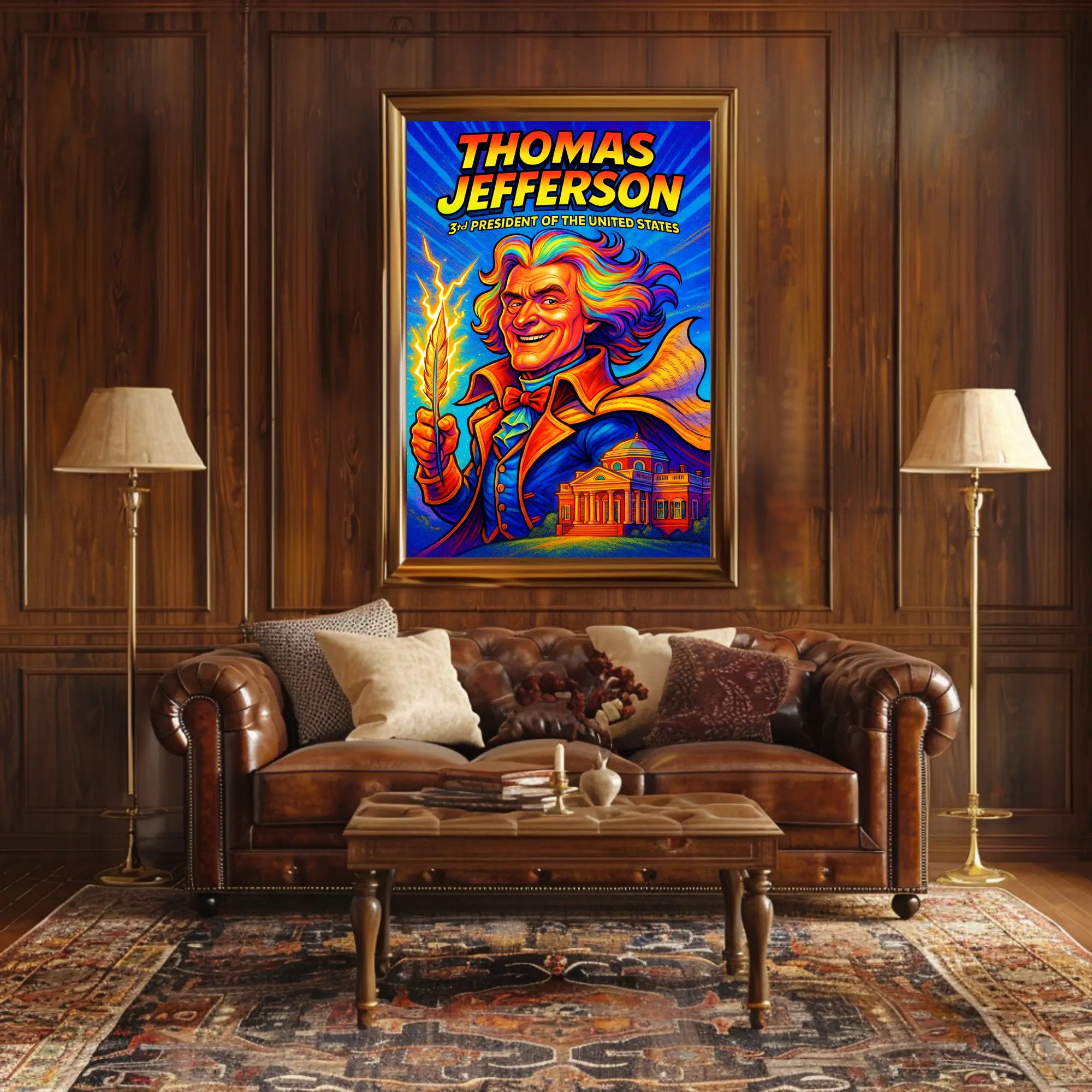 Thomas Jefferson 3rd President Poster PosterGoat