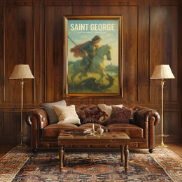 Saint George The Dragon Slayer Poster