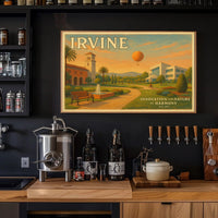 Irvine Innovation and Nature Poster Art Print