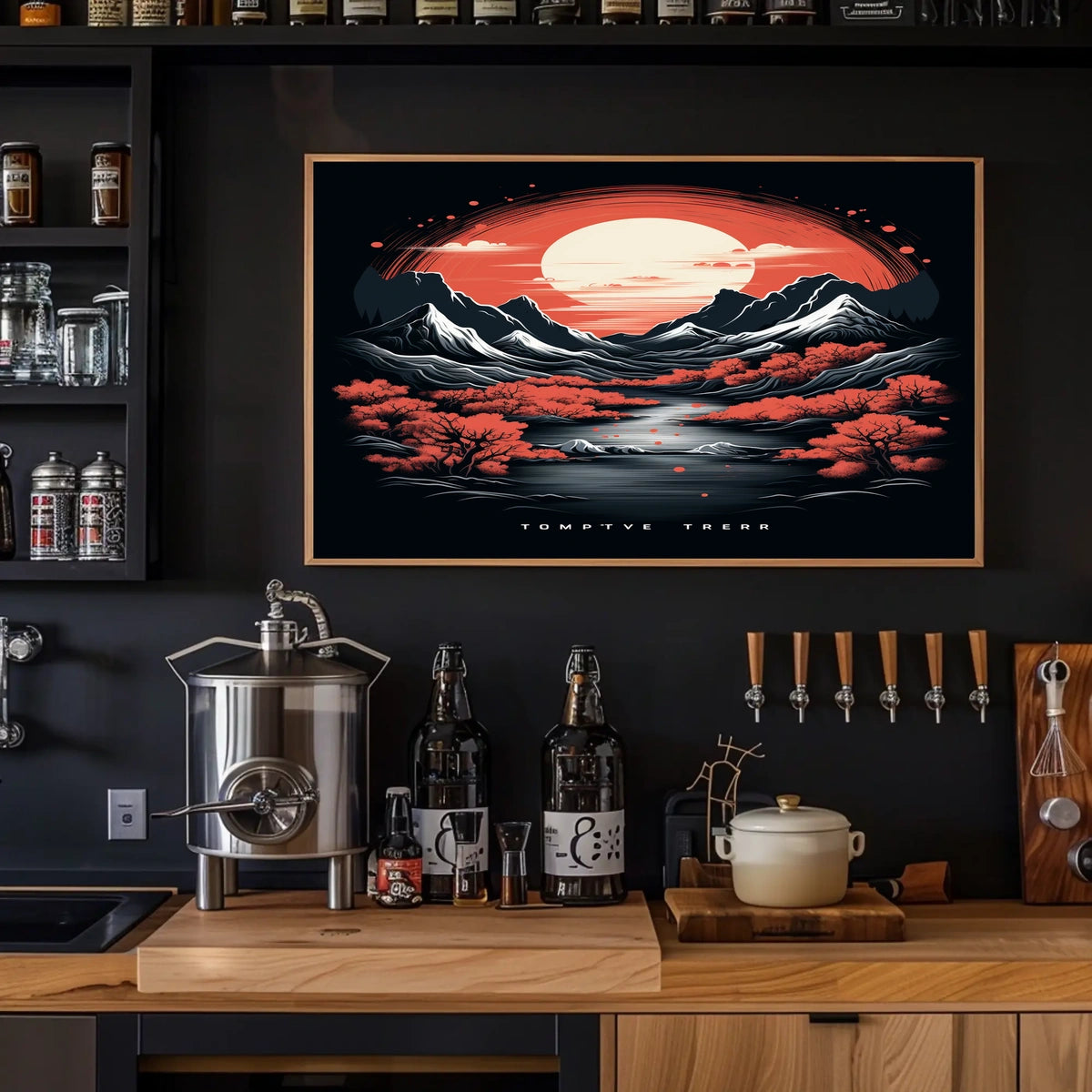 Mystical Landscape Poster