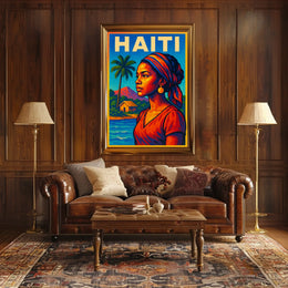 Haiti Vibrant Heritage Poster