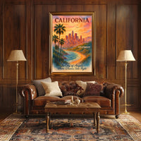 California Dreamscape Poster