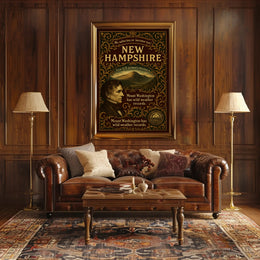 New Hampshire Wild Weather Records Poster