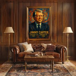 Jimmy Carter Presidential Term Poster