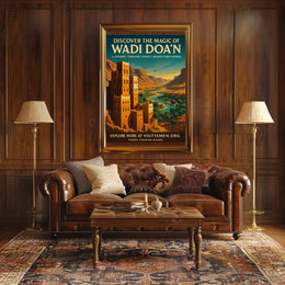 Discover The Magic Of Wadi DoaN Poster
