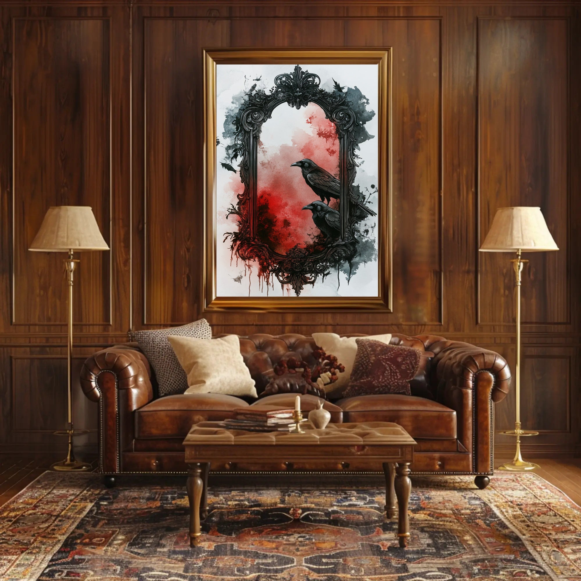 Gothic Reflections Poster