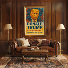 Donald Trump The Bold Visionary Poster