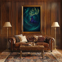 Celestial Stag Poster