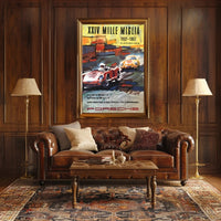 Porsche Mille Miglia Victory Poster