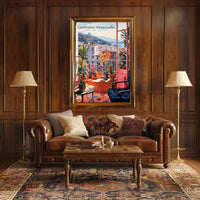 Vibrant Balcony View of Caracas Poster