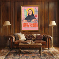 Saint Frances Xavier Cabrini Patron Of Poster