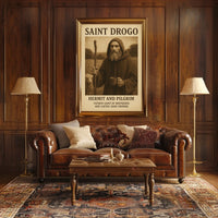 Saint Drogo Hermit And Pilgrim Poster